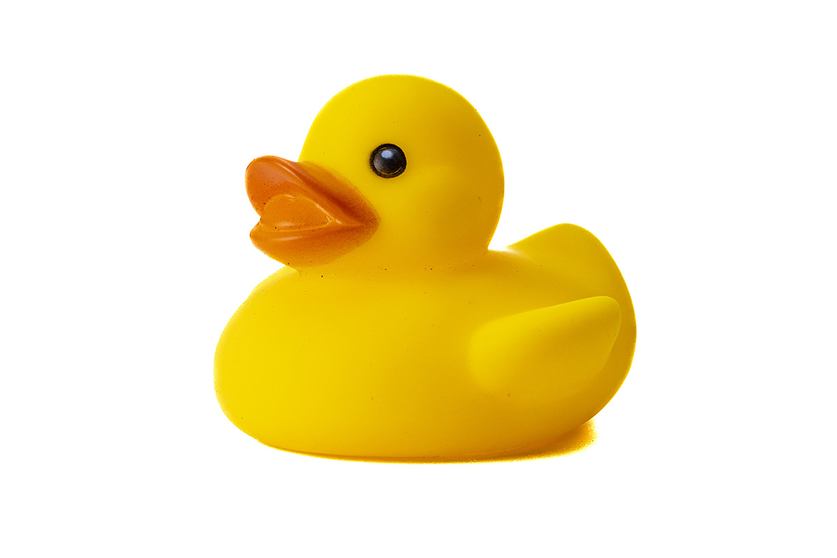 アヒルのおもちゃ(rubber duck)